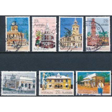 Historic Australian Post Offices - Australia 1982 - FH - SG 849/55