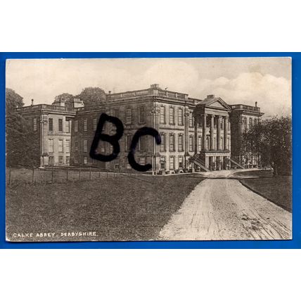 Postcard Calke Abbey Derbyshire Nr Melbourne Swadlincote Ashby De La Zouch