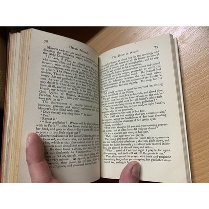 1925 HONORE DE BALZAC "URSULE MIROUET" FICTION 100 YEARS OLD HARDBACK BOOK (P3)