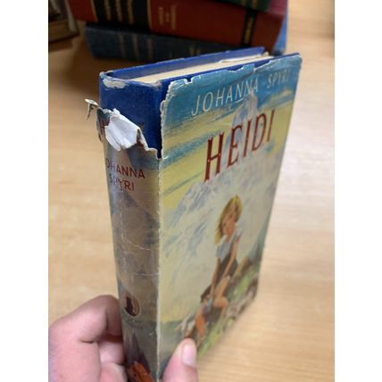 VINTAGE "HEIDI" JOHANNA SPYRI FICTION HARDBACK BOOK (P3)