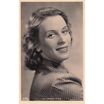 Annaliese Von Eschtruth German Film Actress New Greta Garbo Postcard