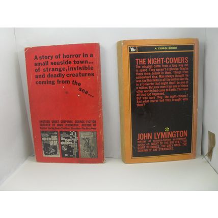 2 John Lymington PBs A Sword Above the Night & The Coming of the Terrans | Poor