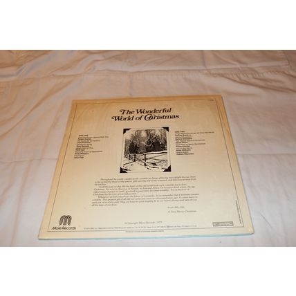 THE WONDERFUL WORLD OF CHRISTMAS-Various Artists LP STEREO