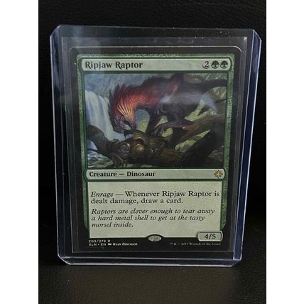 Ripjaw Raptor Ixalan Magic: the Gathering Trading Card