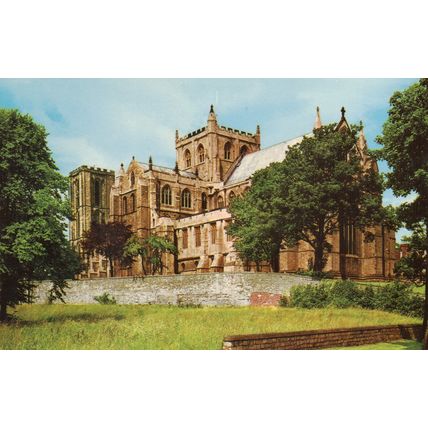 Postcards Ripon Cathedral, Yorkshire. Job lot