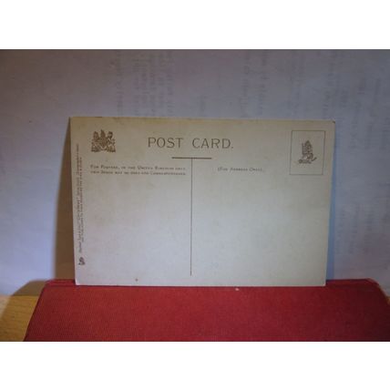 CHRISTMAS GREETINGS. MOTHER GOOSE, unused antique postcard by Raphael Tuck =