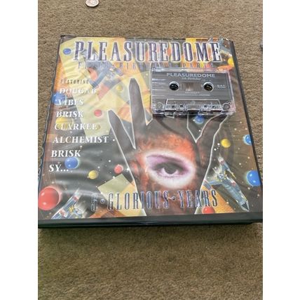 The Pleasuredome 5th Birthday DJ Sharkey Rave Tape Cassette