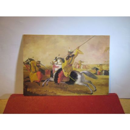 SKINNER'S HORSE c.1838, by J R Gwatkin unused vintage postcard Army museum =