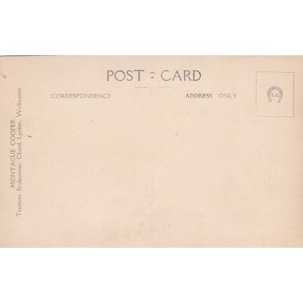 EC720 LYNMOUTH - WATERSMEET BRIDGE . PRINTED POSTCARD