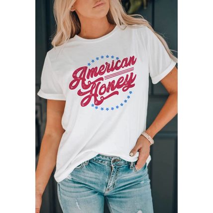 White American Honey Graphic Tee