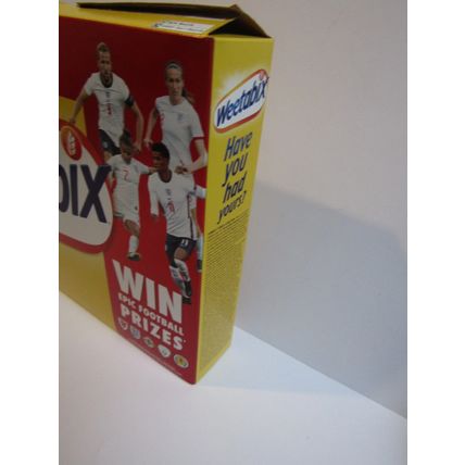 Weetabix 2021 Cereal Box Empty Wild Cats Football Prizes Offer