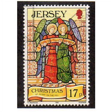 JER 1993 17p 'CHRISTMAS' FINE USED (EBID 16717)