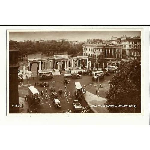 LONDON Hyde Park Corner Postcard by Valentine (340)