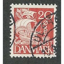 DEN 1933 20o 'CARAVEL' FINE USED (EBID42-936)