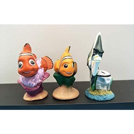 DGBJ Children 9pcs Finding Nemo Cake Topper Kids Play Action Figure Figurine Par