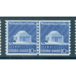1520 10c Jefferson Memorial Fine MNH CLP B0814