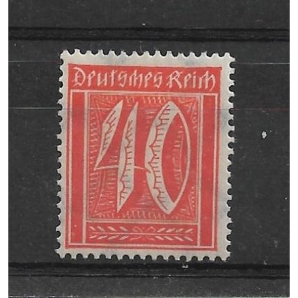 Germany.SG158 40pf Orange.Mounted Mint.Nov21