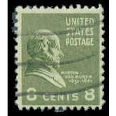 Used 813 8c Martin Van Buren Fine M07843