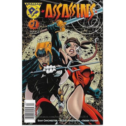 Assassins #1 (1996) *Amalgam Comics / Dare / Catsai / Marvel & DC Comics*