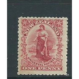 New Zealand stamps universal penny post. sg295 no wmk hm sg 295