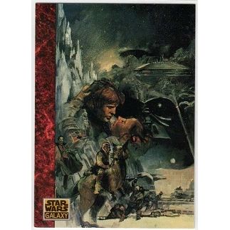 STAR WARS ' GALAXY series 1 ' card # 67 ( 1993 )