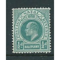 natal stamps edward sg127 hm sg 127 crown ca