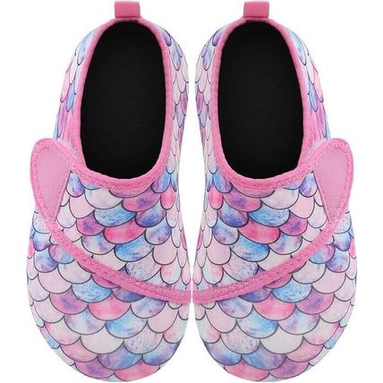 JIASUQI Toddler Water Shoes Boys Girls Quick Dry Beach Shoes Barefoot Swim Aqua