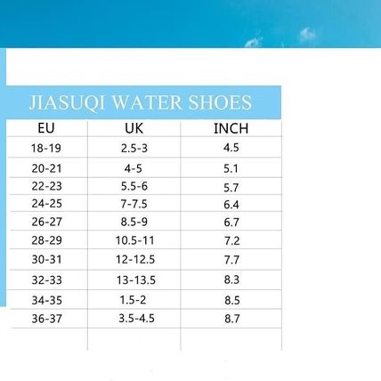 JIASUQI Toddler Water Shoes Boys Girls Quick Dry Beach Shoes Barefoot Swim Aqua