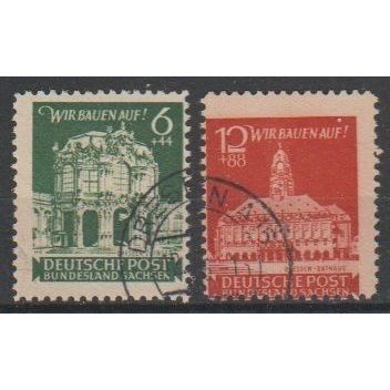 Mi: 64/5 used 1946 Cat € 17