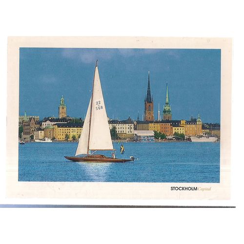 STOCKHOLM, SWEDEN unused postcard vgc #