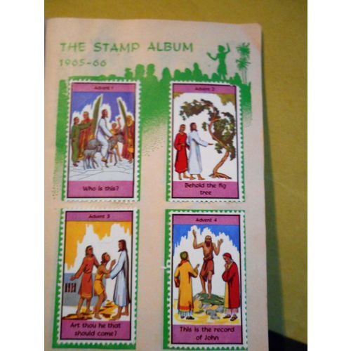 The Sunday Stamp Album 1965-66,Religious stamps