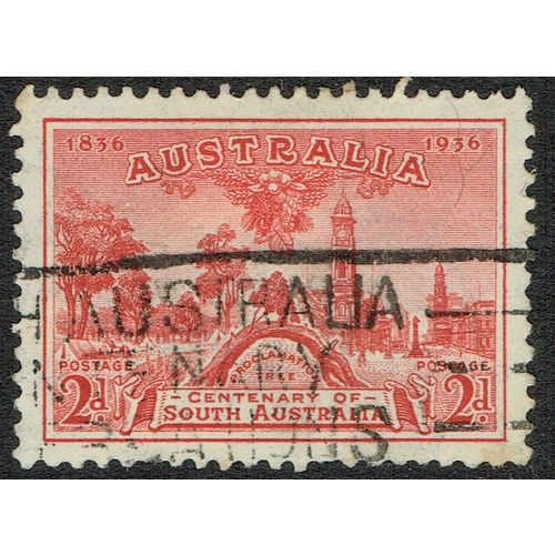 Australia 1936 Centenary of South Australia 2d Carmine SG161 GU