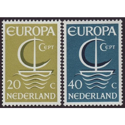 Netherlands 1968 SG 1017-8 UMM Europa/CEPT (G-093)