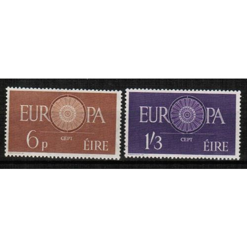 1960 Ireland - Sc# 175-176 mint og - Europa set of 2