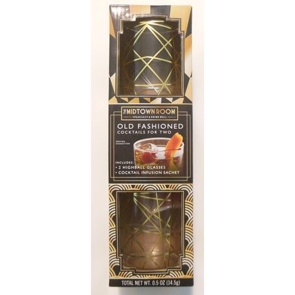 High Ball Glasses Gold Decoration 10cm Tall The Midtown Room