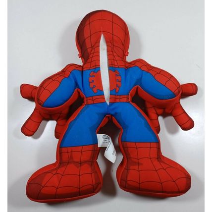 MARVEL PLAYSKOOL HEROES 11" TALKING SPIDERMAN PLUSH TESTED WORKING 2011 TOY
