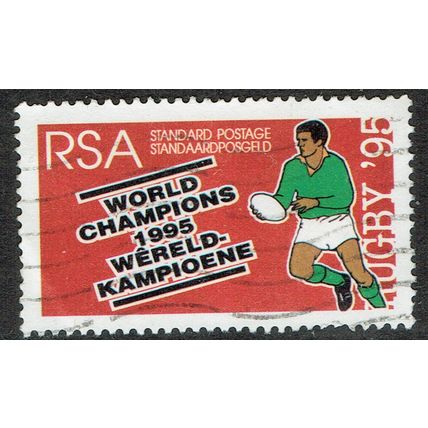 South Africa 1996 Victory in World Cup Rugby (60c) Multicoloured SG880 GU