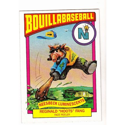 Bouillabaseball #10B - Alf Movie 1987 Trading Card