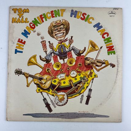 Tom T. Hall – The Magnificent Music Machine Vinyl LP Record Album SRM-1-1111