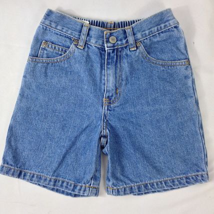 Carter's Kids Boys Youth Blue Jean Denim Shorts Size 5