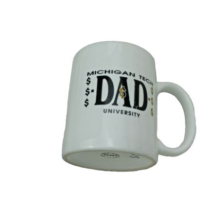 Michigan Tech Dad University coffee cup mug