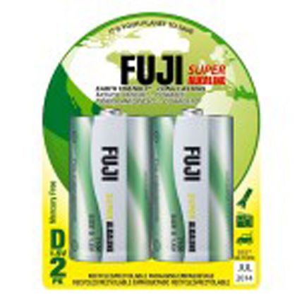 D Alkaline Battery (2) Fuji Novel Batteries - FUG4100BP2