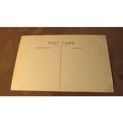 Tinted Real Photo Postcard - Western Lawns & Beachy Head, Eastbourne - Sussex