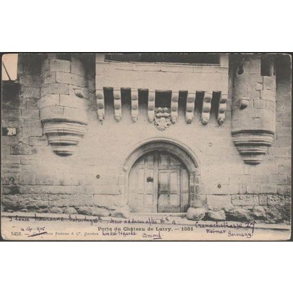 Porte de Château de Lutry, 1905 - Charnaux Frères CPA