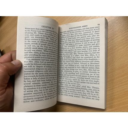 1993 JANE AUSTEN "NORTHANGER ABBEY" WORDSWORTH FICTION PAPERBACK BOOK (P2)