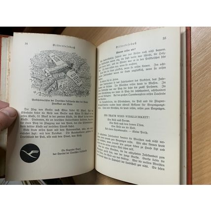 RARE* 1939 "BILDERLEFEBUCH" OTTO KOISCHWITZ GERMAN HARDBACK BOOK (P3)