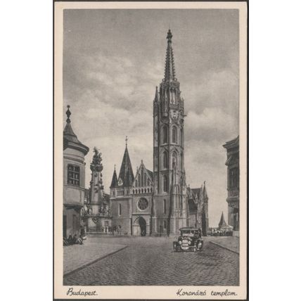 Koronázó Templom, Budapest, c.1930s - Karinger Levelezőlap