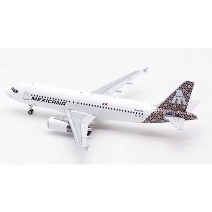 AIRBUS A320 MEXICANA REG: XA-RYS WITH STAND - INFLIGHT 200 IF320MX0323 1/200