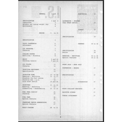 Renault 9 Diesel Type L424 Details Of Adjustments And Overhaul 7711073586 PDF