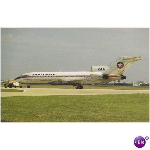 Lan Chile Boeing B727 116C Aircraft Postcard (A11550)